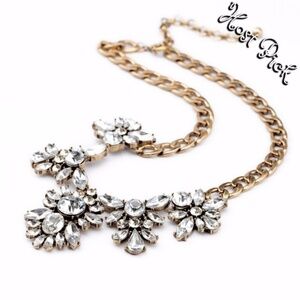 Last 1! Antique Resin Statement Necklace